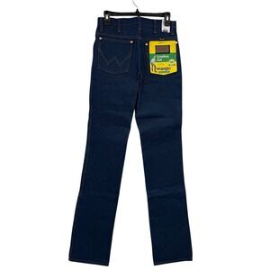 NWT Wrangler‎ Cowboy Cut Slim Fit Jeans 28x36 Rigid Indigo Blue deadstock 90's